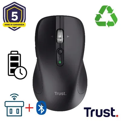 FERRO HYPERWHEEL WRLS MOUSE BLACK 25673