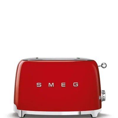PRONTA CONSEGNA - Smeg Tostapane 2x2 TSF01RDEU finitura rosso