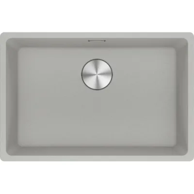 Franke: Lavello una vasca Vasche Sottotop Maris MRG 110-62 125.0686.726 finitura fragranite alluminio da 65.3x43.3 cm