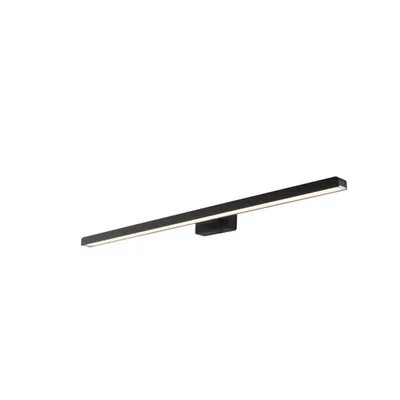 Applique LED nera in alluminio 13w 1000lm 4000k ip54 4x75x9cm