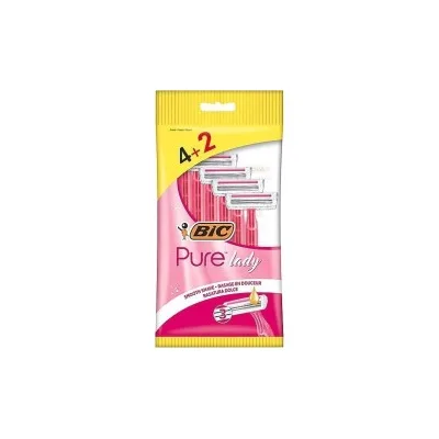 Bic Pure 3 Lady Conf. 4+2 Rasoi Monouso 3 Lame Striscia Lubrificante Aloe Vera 8729041