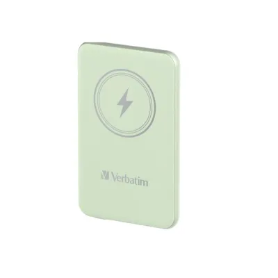 VERBATIM POWER BANK 5000MAH MAG SAFE GREEN 32241V