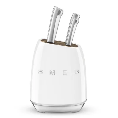 Smeg Ceppo portacoltelli KBSF02WH finitura bianco - PROMOZIONE ATTIVA FINO AL 19/10
