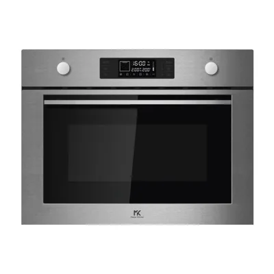 Master Kitchen Forno compatto combinato microonde da incasso MKMW 45446C-PR XS finitura inox da 60 cm