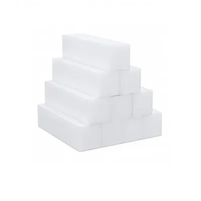 Lima unghie buffer mattoncino 4 facce bianco lotto 10 pz