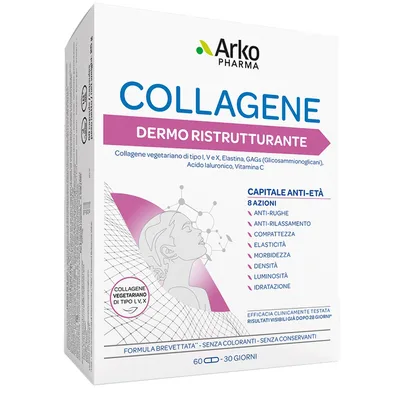 Collagene dermo ristrutturante 60 capsule
