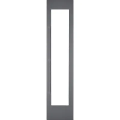 Gaggenau Cornice porta in acciaio inox spazzolato scuro RVA421122R con maniglia