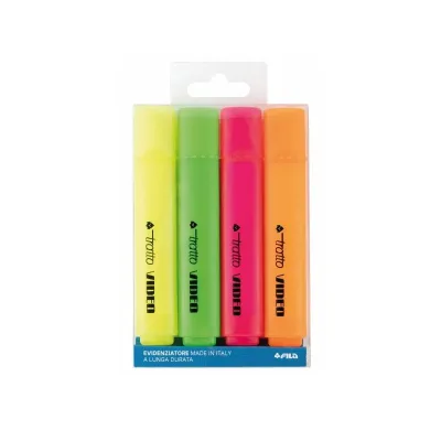 TRATTO CF4 TRATTO VIDEO COLORI ASSORTITI F83080000