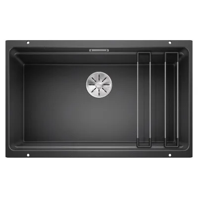 PRONTA CONSEGNA - Blanco | Lavello una vasca ETAGON 700-U 1525167 finitura antracite da 73x46 cm - Sottotop