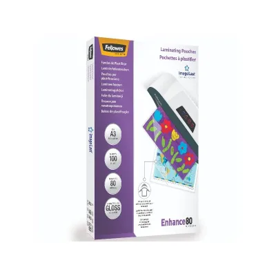 FELLOWES LEONARDI CF100POUCHES LUCIDE ENHANCE80 A3 5306207
