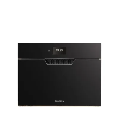 Coldline Abbattitore di temperatura compatto da incasso LIFE W45N finitura nero elegance da 60 cm