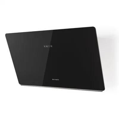 Faber Cappa a parete GLAM LIGHT ZERO DRIP BK A80 330.0615.676 finitura vetro nero da 80 cm