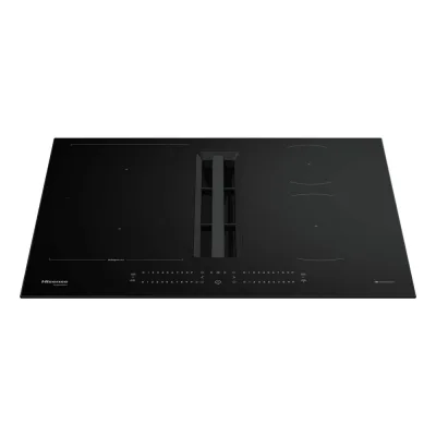 Hisense Piano cottura a induzione con cappa integrata HEH6432BSCWF in vetroceramica nero da 60 cm