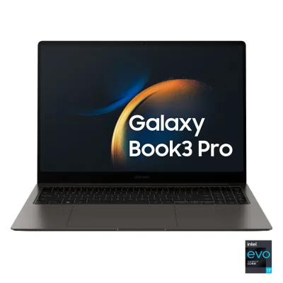 SAMSUNG GALAXY BOOK3 PRO 16" DYNAMIC AMOLED WQXGA+ i7-1360P 2.2GHz RAM 16GB-SSD 512GB M.2 NVMe-WI-FI 6E-WIN 11 PROF GRIGIO (NP96