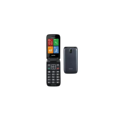 BRONDI STRIKE 4G DUAL SIM 2.8" CLAMSHELL FLIP ATTIVO 3 TASTI CHIAMATA RAPIDA 4G LTE DARK GREY