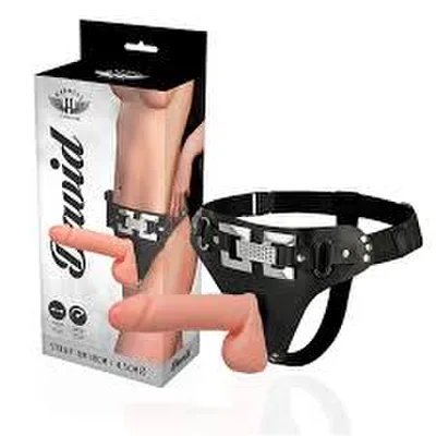 Strap On Vibrante Harness Attraction David 18 cm con Cinturino Regolabile
