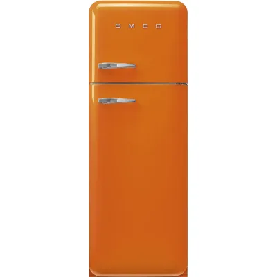 Smeg Frigorifero doppia porta con cerniere a destra a libera installazione FAB30ROR6 finitura arancione da 60 cm - IN PROMOZIONE FINO AL 30/06
