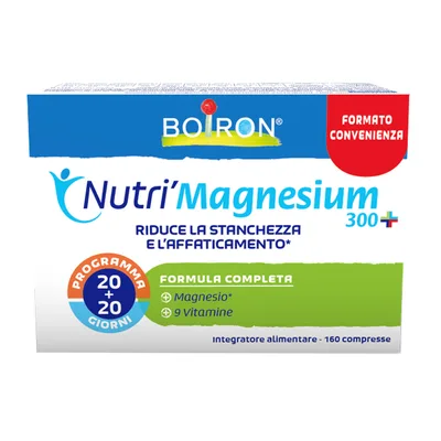 Nutri Magnesium 300+ 160cpr