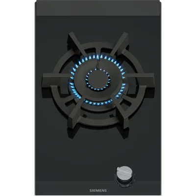 Siemens Piano cottura a gas ER3A6AI10 in vetroceramica nero da 30 cm - PROMOZIONE ATTIVA FINO AL 19/10