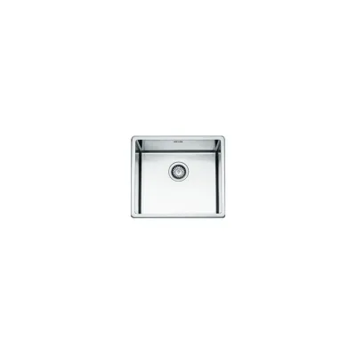 Alpes Vasca sottotop VSR 50 in acciaio inox da 53x43 cm