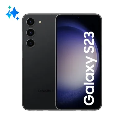 SAMSUNG S911 GALAXY S23 5G DUAL SIM 6.1" OCTA CORE 128GB RAM 8GB 5G ITALIA PHANTOM BLACK