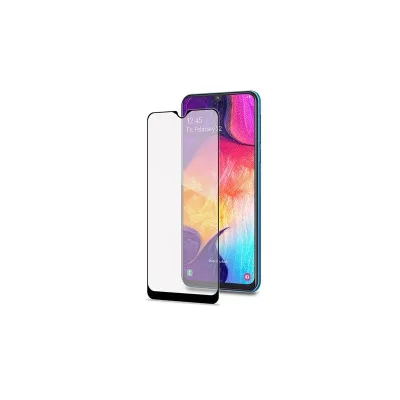 CELLY FULL GLASS GALAXY A20E BLACK FULLGLASS832BK