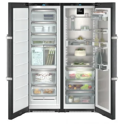Liebherr Frigorifero side by side a libera installazione XRFbs 5295 finitura BlackSteel da 120.4 cm