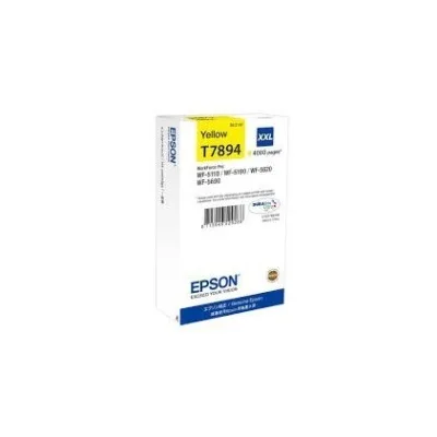 Cartuccia ORIGINALE EPSON Workforce Pro WF-5100 C13T789440 T7894 GIALLO XXL