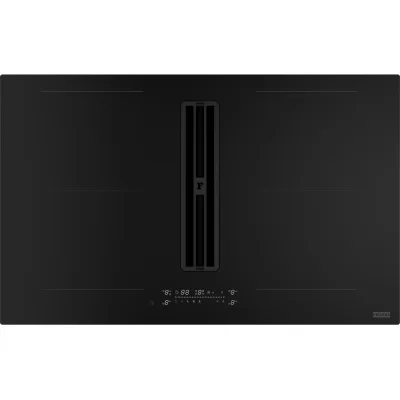 Franke: Piano cottura a induzione con cappa integrata Mythos FMY 8352 BA HI 340.0731.790 finitura nero opaco da 83 cm