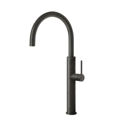 Gessi Miscelatore monocomando Kitchen Meccanica 60018 707 finitura Black Metal Brushed - IN PROMOZIONE FINO AL 6/07