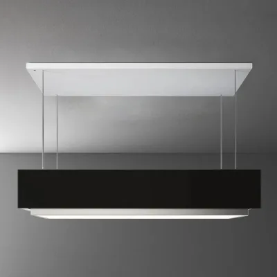 Falmec Cappa a isola Levante finitura vetro nero da 120 cm - 600 m3/h - IN PROMOZIONE CON VOUCHER FINO AL 6/07