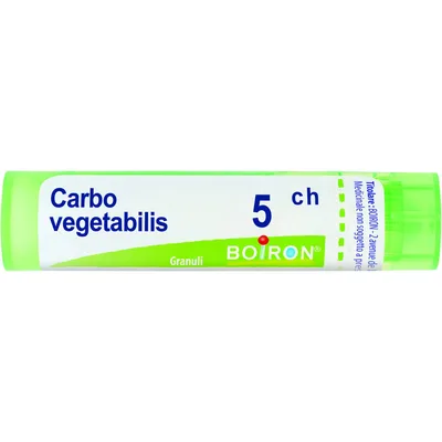 BO.CARBO VEGET.5CH TUBO