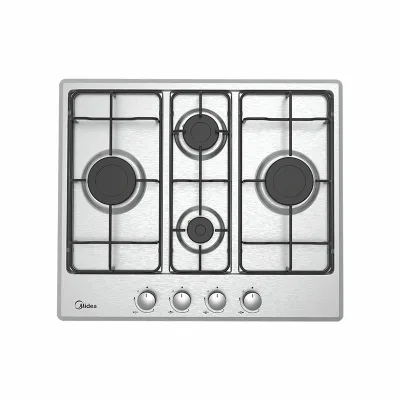 PRONTA CONSEGNA - Midea Comfee Piano cottura a gas MHR 604 FX finitura inox da 60 cm