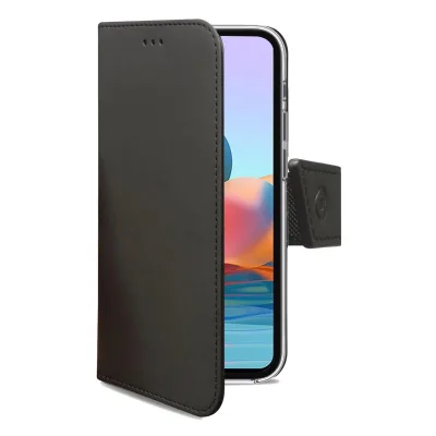 CELLY WALLY CASE REDMI NOTE 10 PRO BLACK WALLY953