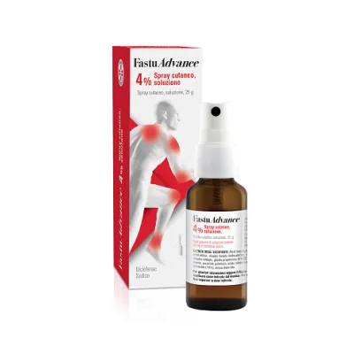 FASTUADVANCE SPRAY 25G 4%