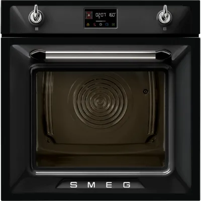 Smeg S Forno pirolitico combinato vapore Galileo Pyro steam SOP6902S2PN finitura nero da 60 cm