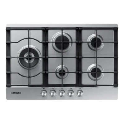 Samsung: Piano cottura a gas NA75J3030AS finitura inox da 75 cm
