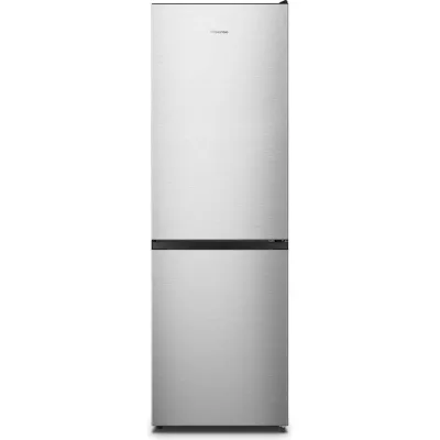 PRONTA CONSEGNA - Hisense: Frigorifero combinato a libera installazione FCN300ACE finitura inox da 60 cm