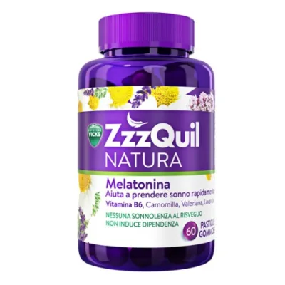 VICKS ZZZQUIL NATURA 60 GOMMOSE
