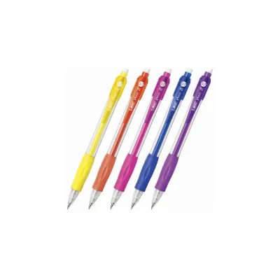Bic Velocity Conf. da 12 matite meccaniche 0,7 mm HB con gomma Zona di presa Lunga durata Colori Assortiti