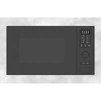 Barazza Microonde da incasso CITY ADVANCE 1MOIV finitura inox vintage e nero da 60 cm - IN PROMOZIONE FINO AL 6/07