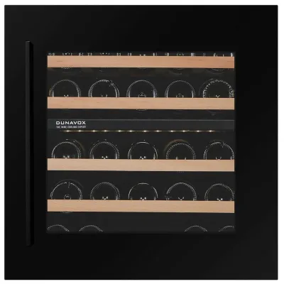 Dunavox Cantinetta vino da incasso JOY-26 DXJ-26.69DB finitura nero da 59 cm