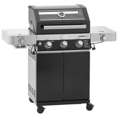 Rosle Barbecue da esterno a gas VIDERO G3-S VARIO+ da 127 cm - 30 mbar