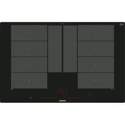 Siemens Piano cottura a induzione EX801LYC1E in vetroceramica nero da 80 cm - PROMOZIONE ATTIVA FINO AL 19/10