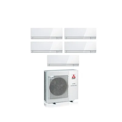 Climatizzatore Condizionatore MITSUBISHI ELECTRIC Penta Split 7+7+7+12+12 serie KIRIGAMINE ZEN WHITE MSZ-EF Inverter MXZ-5F102VF WI-FI INTEGRATO R-32 7000+7000+7000+12000+12000 A++/A++