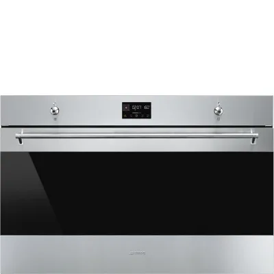 Smeg Forno termoventilato da incasso SF9302TX finitura acciaio inox da 90 cm