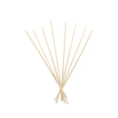 BASTONCINI FIBRA ECRU' 38CM