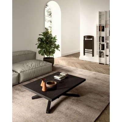 Ozzio Tavolino trasformabile Su&Giù art. T101 in legno da 115x75 cm