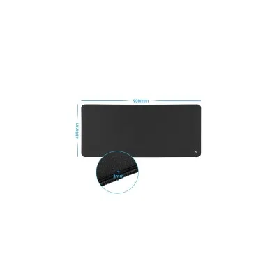 Tappetino per mouse Ewent Extra Large EW3182 Extra Large Superficie in poliestere (Lycra)  900x400x3mm Nero