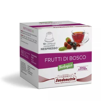 10 Capsule Frutti di Bosco Sandemetrio compatibili Nespresso